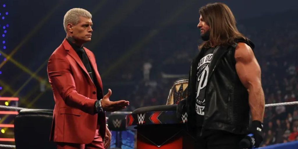 Cody Rhodes vs AJ Styles (Credit: ESPN)
