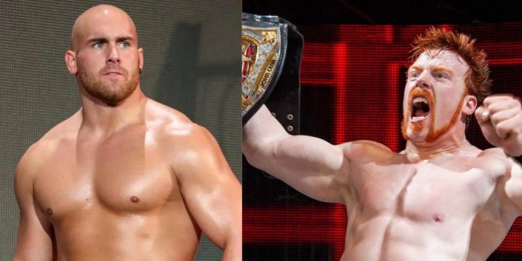 Giovanni Vinci vs Sheamus (Credit: ESPN)
