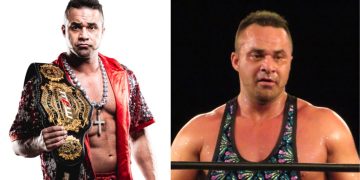 Teddy Hart At The WWE Smackdown