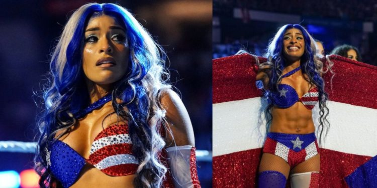 Zelina Vega At The WWE Smackdown