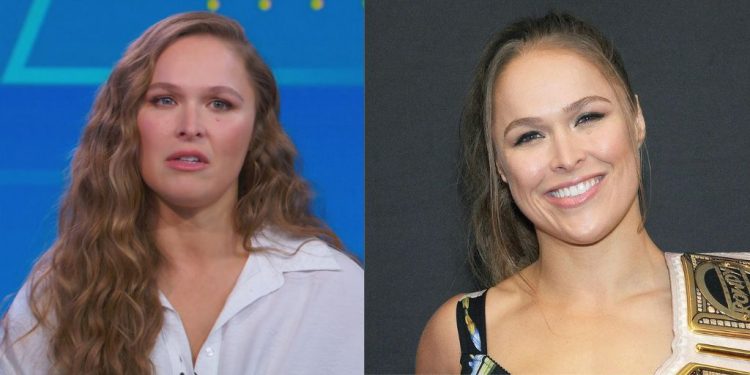 Ronda Rousey At WWE RAW
