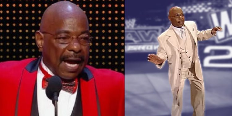 Teddy Long At The WWE Raw