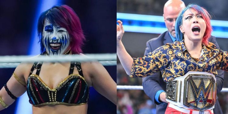 Asuka at The WWE Smackdown 