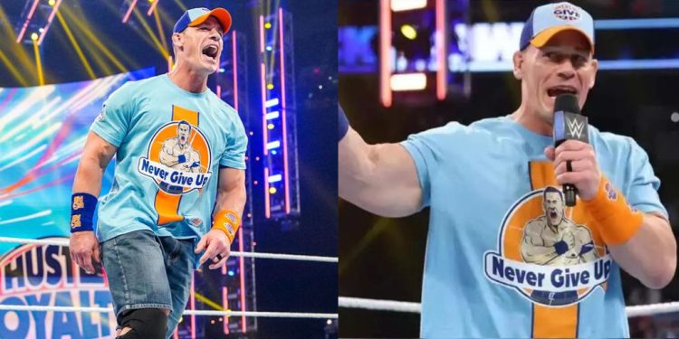 John Cena At The WWE Smackdown