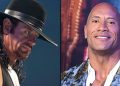 The Undertaker and The Rock At The WWE Smackdown