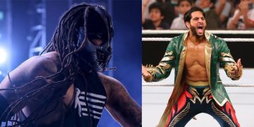 Mansoor and Mace At The WWE Smackdown