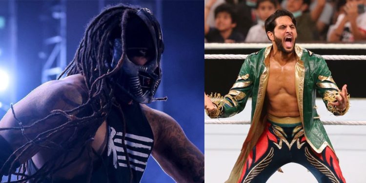 Mansoor and Mace At The WWE Smackdown