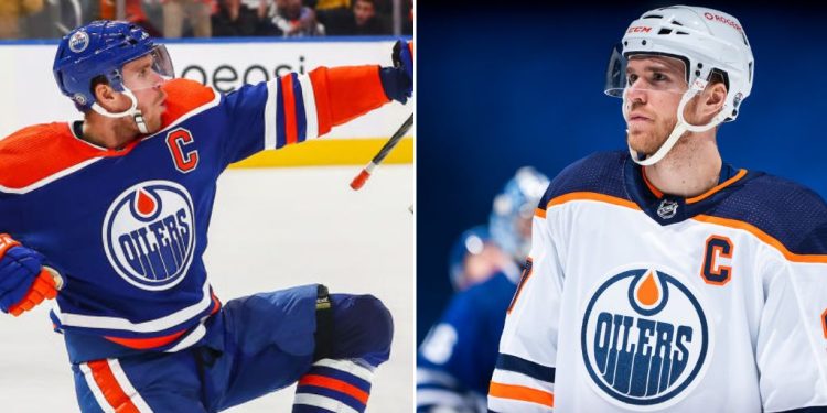 Connor McDavid of The Edmonton Oilers