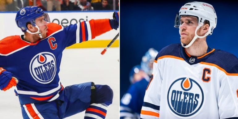 Connor McDavid of The Edmonton Oilers