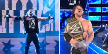 AJ Styles at the WWE Smackdown
