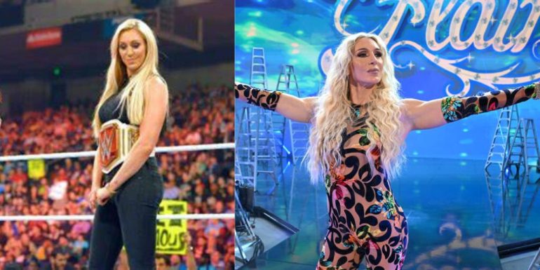 Charlotte Flair At The WWE Smackdown