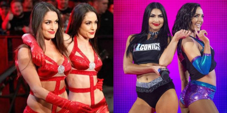 Peyton Royce vs Bella Twins