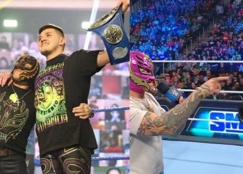 Rey Mysterio and His Son Dominik Mysterio