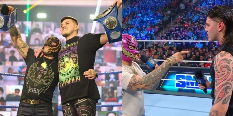 Rey Mysterio and His Son Dominik Mysterio