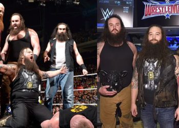 Wyatt Family At The WWE Smckdown