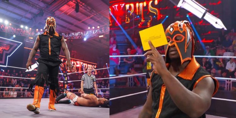 Scrypts (Reggie) At The WWE Smackdown