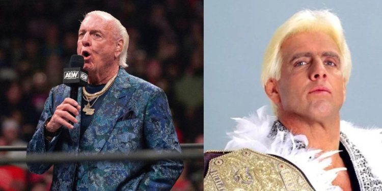 Ric Flair At The WWE Smackdown