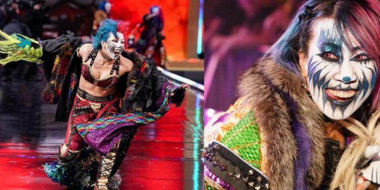 Asuka at The WWE Smackdown 