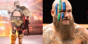 Ivar at The WWE Raw