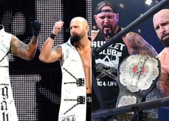 Karl Anderson and Luke Gallows, better known as The O.C