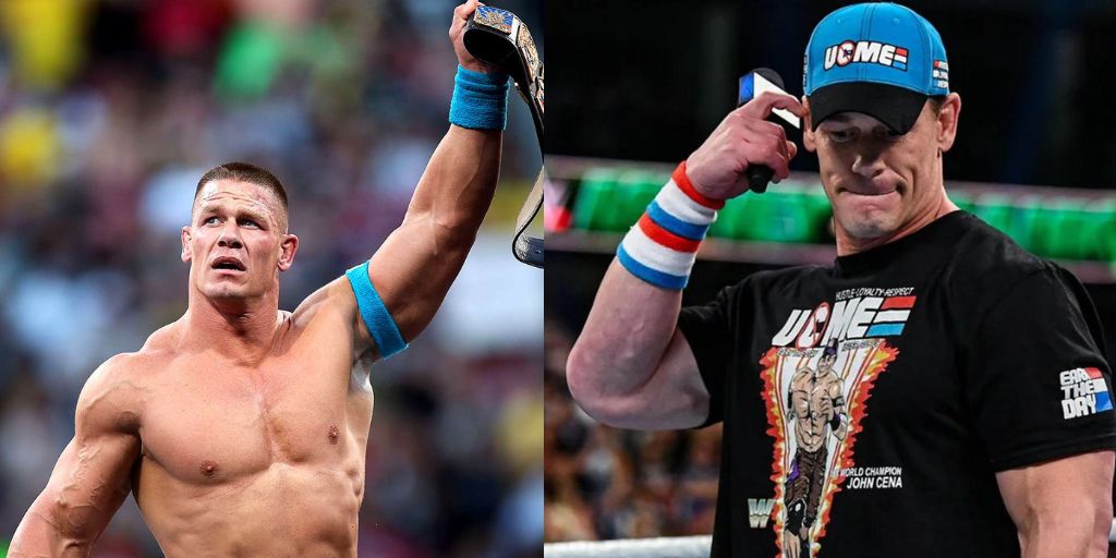 John Cena At The WWE Smackdown