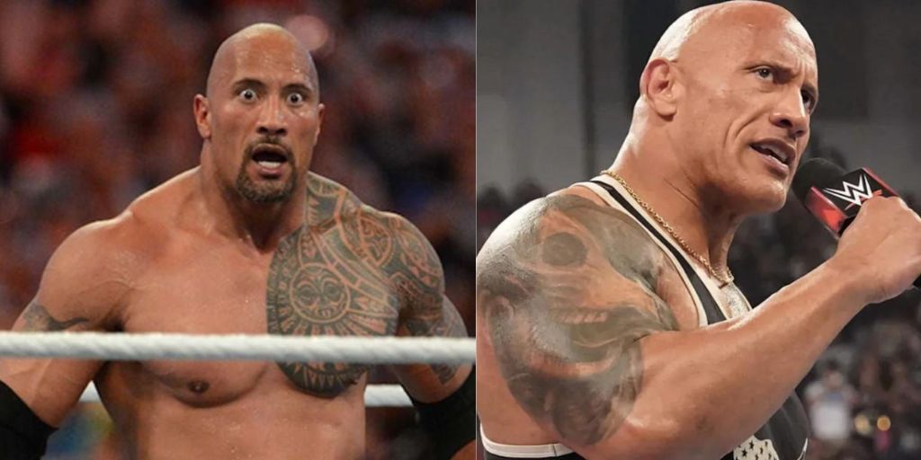 The Rock At WWE Smackdown