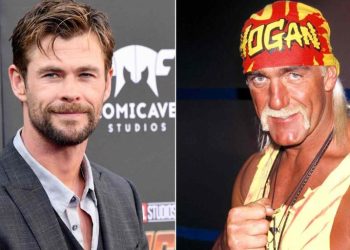 Chris Hemsworth and Hulk Hogan