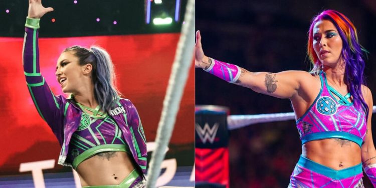 Tegan Fox At the WWE Smackdown