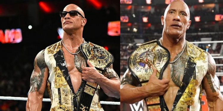 The Rock At WWE Smackdown