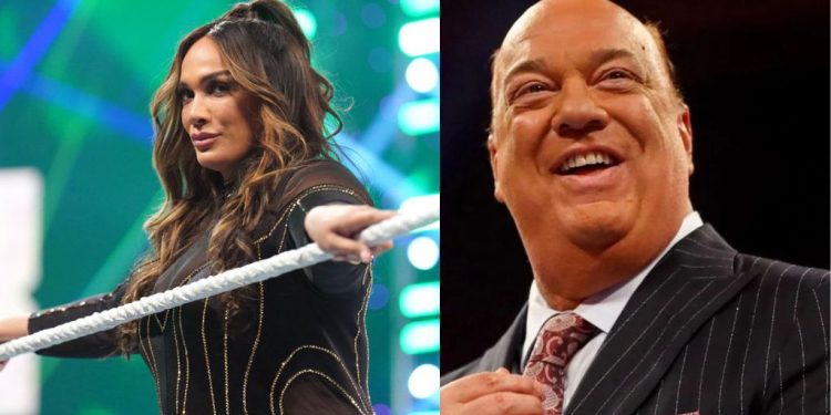 Nia Jax and Paul Heyman
