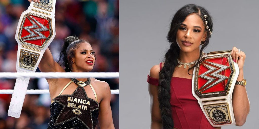 Bianca Belair At The WWE Smackdown