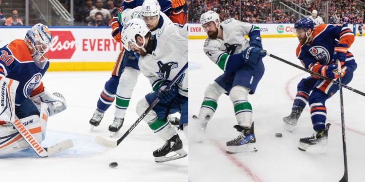 Vancouver Canucks vs Edmonton Oilers