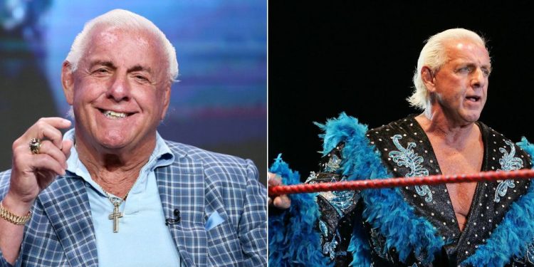 Ric Flair At The WWE Smackdown