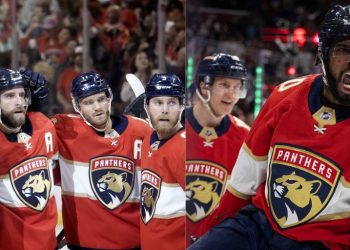 Florida Panthers At The Stanley Cup Tournament