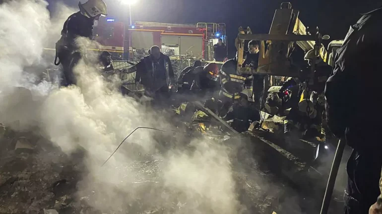 Unverified reports suggest Ukrainian drones targeted Russian regions (Credits: AP Photo)