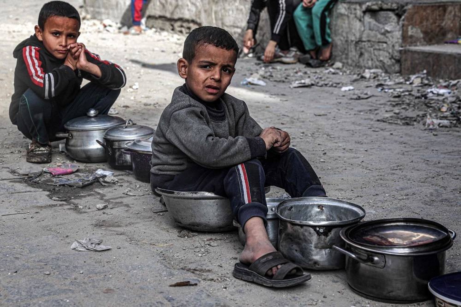 Warning of full-blown famine in northern Gaza as access denied (Credits: AFP)