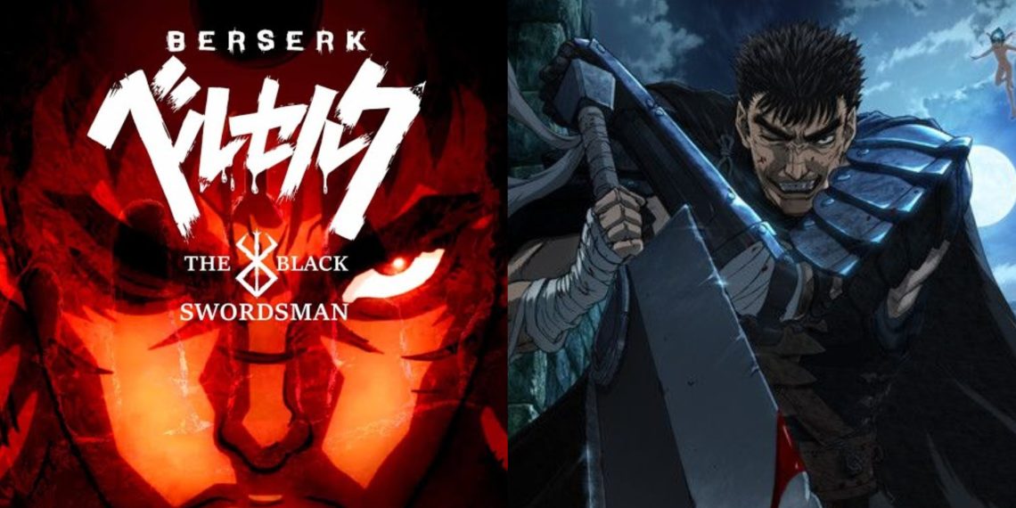 The Unofficial Trailer for 'Berserk: The Black Swordsman' (Left), A still from the Anime (Right)