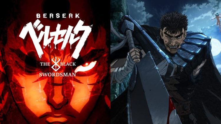 The Unofficial Trailer for 'Berserk: The Black Swordsman' (Left), A still from the Anime (Right)