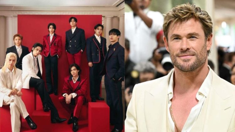 Chris Hemsworth and Stray Kids