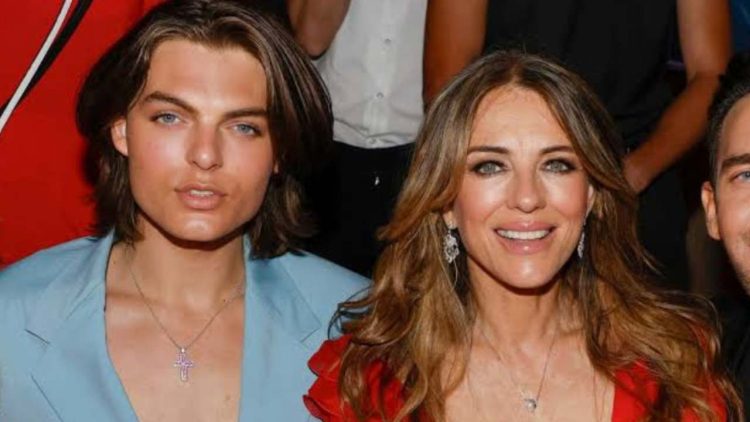 Elizabeth Hurley and Damian