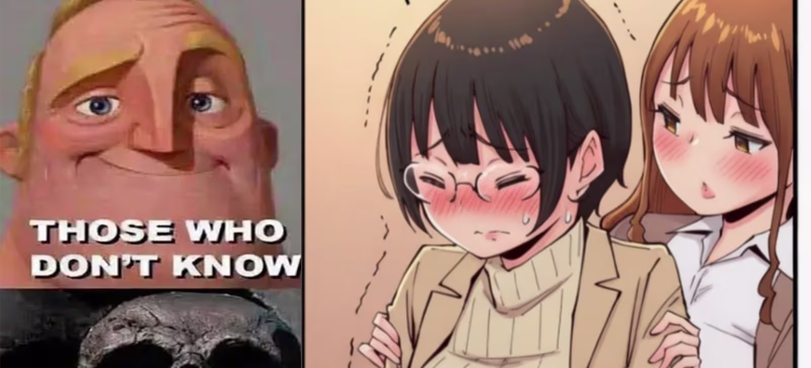 Embarassed meme from Top 10 Best Wholesome Anime to Watch if You are Feeling Low
