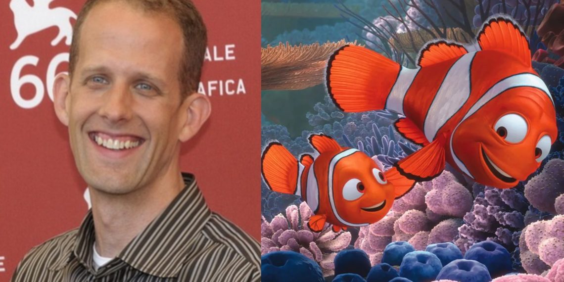 Pete Docter (Left), Pixar's chief creative officer, Nemo and Marlin (Right) from 'Finding Nemo' (Pixar)