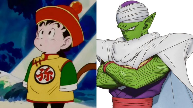Gohan as a child in 'Dragon Ball Z' (Left), Piccolo from the Anime (Right)
