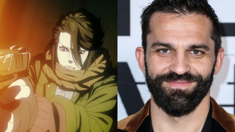 A Still from 'Terminator Zero' (Left), Mattson Tomlin (Right)