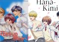 The 'Hana-Kimi' Manga illustration (Left), A poster for 'Hana-Kimi' the Anime
