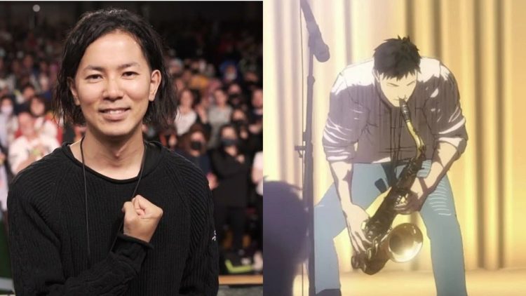 'Attack On Titan' creator Hajime Isayama (Left), A Still from 'Blue Giant' Anime