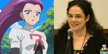 Jessie from 'Pokemon' (Left), Rachael Lillis (Right)