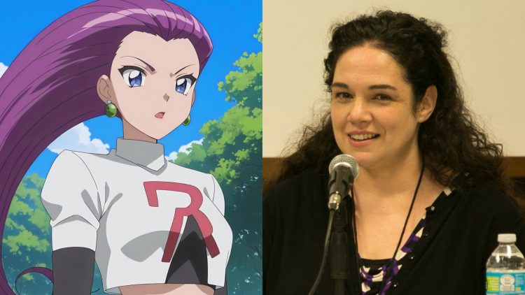 Jessie from 'Pokemon' (Left), Rachael Lillis (Right)