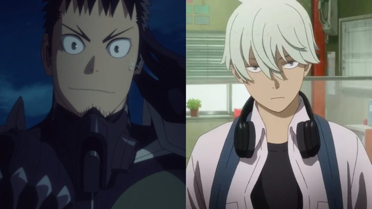 Kafka Hibino from 'Kaiju No. 8' (Left), Leno Ichikawa (Right) (Production I.G)