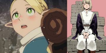 Marcille from "Delicious In Dungeon" (Left), Falin Touden from "Delicious In Dungeon" Manga (Right)